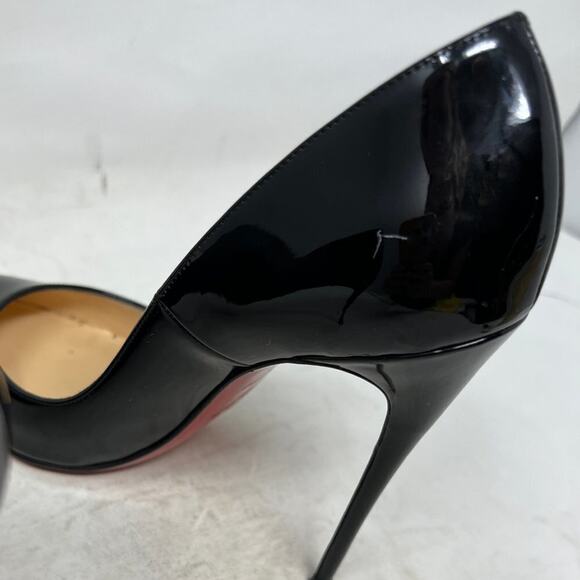 Christian Louboutin So Kate 120 Black Patent Leather Pumps – Size 37 - Picture 6 of 10